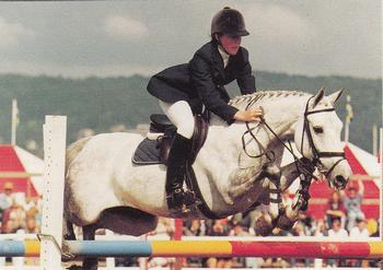 1995 Collect-A-Card Equestrian #213 Angelie von Essen / Ronja Rocket Front
